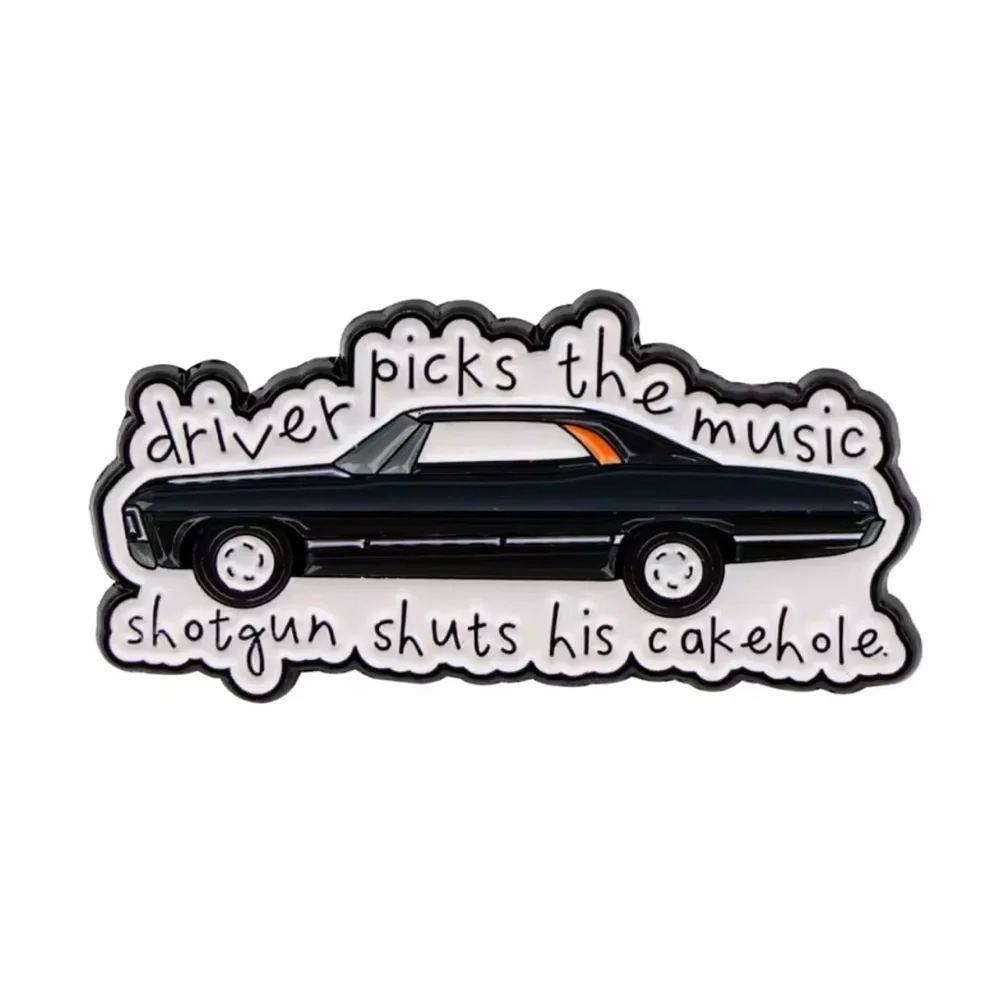 Supernatural TV Show Dean Winchester Enamel Pin